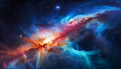 Wall Mural - Deep space nebula