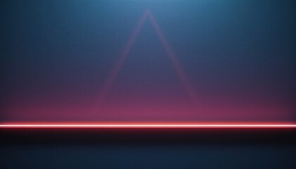 Poster - Dynamic neon light display modern studio digital art futuristic environment low angle view vibrant color concept for visual impact