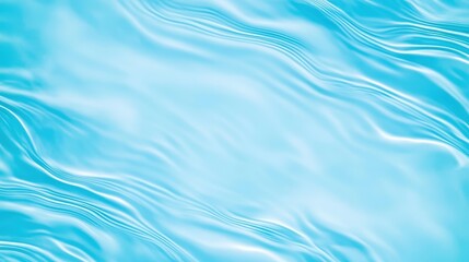 Poster - A serene abstract image of flowing blue water with gentle ripples, conveying a sense of tranquility and movement.