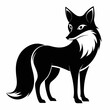 © Rabeya - Minimalist Fox Silhouette