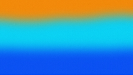 Poster - Gradient background with retro grainy film texture. Blurred chroma background. Vintage Noise Effect.
