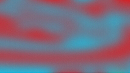Poster - Gradient background with retro grainy film texture. Blurred chroma background. Vintage Noise Effect.