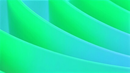 Poster - Abstract background of blue and green layered materials, modern fluid design with smooth textures and organic flow, ideal for creative presentations and elegant digital compositions