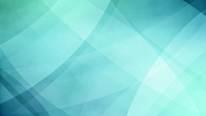Aufkleber - Abstract blue green background, random textured rectangles squares and triangle shapes in geometric pattern of angles and layers, teal background color, modern design, digital abstract art