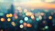 © PimPhoto - Night blurred bokeh light city office building, abstract background. Vibrant bokeh lights creating a dreamy city atmosphere. Colorful defocused lights of city skyline at night.