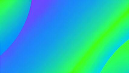 Poster - Modern colorful blue and green abstract soft 3D flow shapes. Liquid wave gradient background, dynamic vibrant fluid motion design, creative smooth texture, digital art for modern visual aesthetics