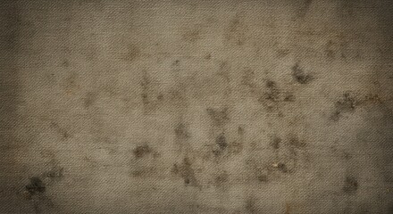 Poster - Antique Canvas Texture Exhibiting Stains and Weathered Details