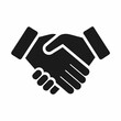 © Prasenjit - handshake icon vector illustration