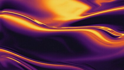 Leinwandbilder - vibrant purple and orange abstract fluid swirl texture for digital art, backgrounds, album covers, or modern design emphasizing dynamic color motion

