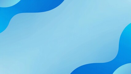 Leinwandbilder - Abstract blue modern vector background with minimalist dynamic and smooth wave shapes abstract background. Stylish flow lines, futuristic design, elegant curves, tech-inspired motion graphics