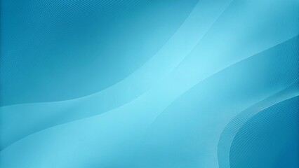 Aufkleber - Abstract flowing wave background in teal with soft gradients and line patterns, smooth, elegant, modern, digital art backdrop with futuristic style and calming visual aesthetic