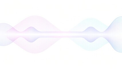 Poster - Abstract technology concept wave flow science connection futuristic colorful digital innovation background network particles motion design energy visualization