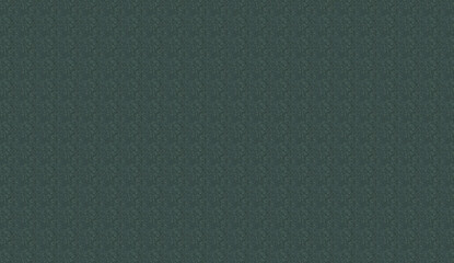 Poster - Seamless dark green textured pattern repeating across surface, providing consistent background design for digital and print media