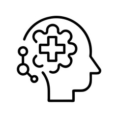Poster - Mental health brain health mind health psychology health care mental wellness mental wellbeing head brain idea