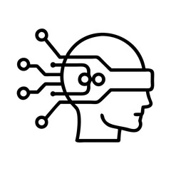 Poster - explore augmented reality vr technology with virtual reality headset and ai interface innovation con