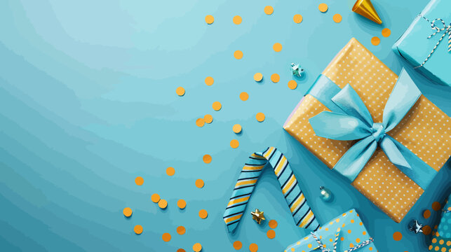 Father's Day poster or banner template