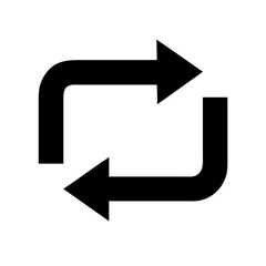 repeat icon vector illustration