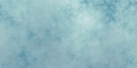 Wall Mural - Abstract cloud background with pale blue color with greenish tone background. Old watercolor paper background. Vintage rustic faded paper texture watercolor design.