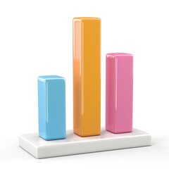 Poster - Three colorful bar graphs illustrate comparative data.