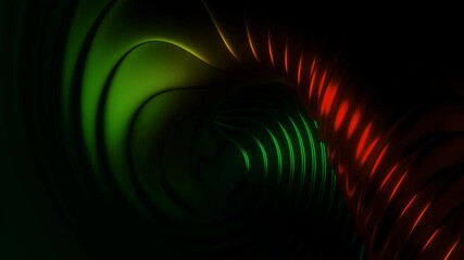 Wall Mural - This stock motion graphics video includes a clip of a Colorful Liquid Wave Loop
