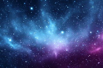 Poster - Celestial Nebula Space Background - Cosmic dust, starlight, galaxy swirl, nebulous clouds, astral expanse. Symbolizing mystery, wonder, infinity, creation, and exploration