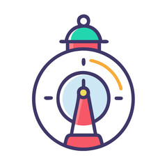 Poster - Vintage Compass: Navigation Tool for Exploration and Adventure