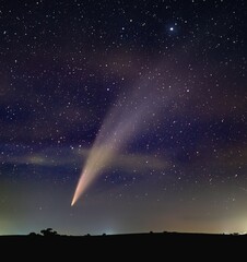 comet in the sky