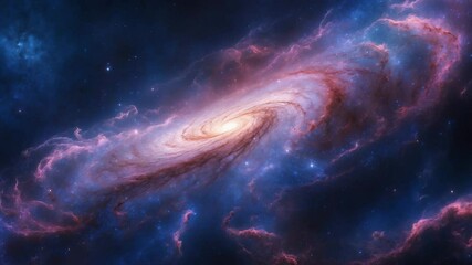 Wall Mural - a spiral galaxy