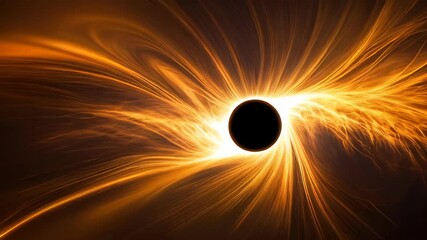 Aufkleber - Stunning display of solar eclipse with radiant solar flares and cosmic beauty