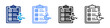 © Uniconlabs - Disability Status icon set multiple style collection