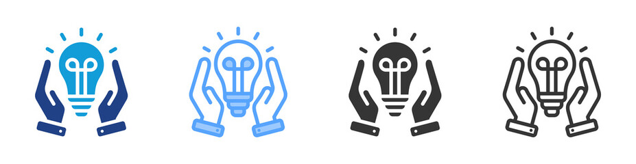 Poster - Usefulness icon set multiple style collection