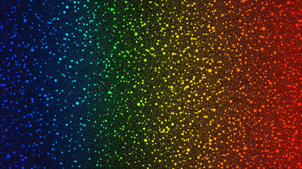 Poster - Dark glowing neon blue orange and green grainy gradient background symbolizes summer energy futuristic vibes and digital creativity perfect for web banners posters or modern visual design

