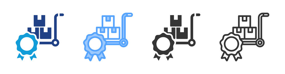 Poster - Quality icon set multiple style collection
