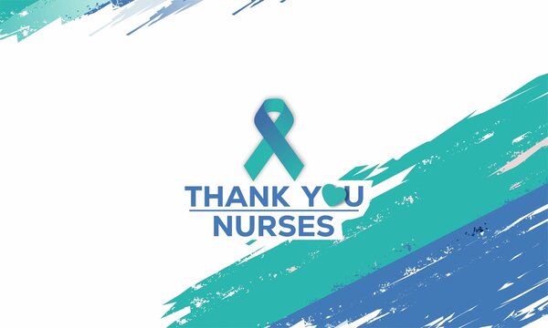thank you nurses day  , vektor background banner 