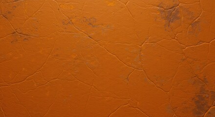 Poster - Detailed orange textured background showing aged cracked surface
