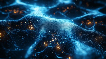 Wall Mural - Stylized bacteria rendered in abstract 3D design isolated environment,generative ai illustration