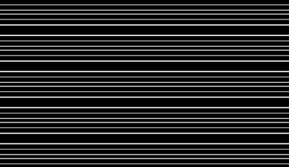 Poster - Minimalist horizontal lines creating clean, sophisticated striped pattern suitable for graphic design backgrounds