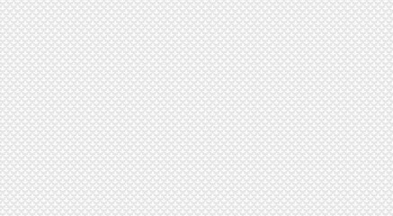 Poster - Seamless pattern composed of small white fleur de lis on a light gray background, ideal for elegant and refined backgrounds