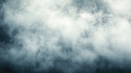 Poster - cloudy grey background with a soft fog effect, adding mystery and depth.