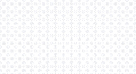 Poster - Soft grey botanical motif gracing pristine white surface, lending refined aesthetic to fabric, stationery, or digital design
