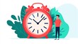 © Petchladda - A smart AI assistant summarizing daily work hours into an insightful report,Time Tracking Software