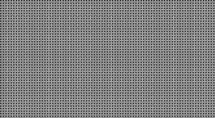 Poster - Metallic grid pattern with intersecting lines creating geometric texture, reflecting industrial design and modern architectural surfaces