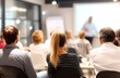 © AndiAzis - Attendees Listen Attentively to Presentation During Business Seminar,  Improving Skills and Knowledge Effectively.