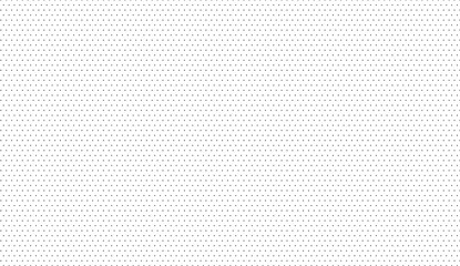 Poster - Precise black polka dots forming symmetrical grid pattern