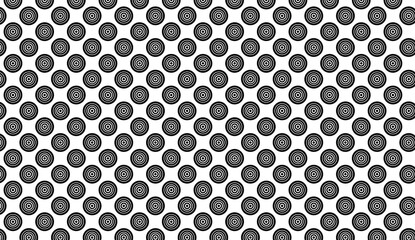Poster - Monochromatic geometric pattern generating sleek, minimalist abstract design