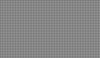 Poster - Gray white geometric pattern repeating seamlessly, forming textured surface suitable for textile design, wallpaper, digital graphics