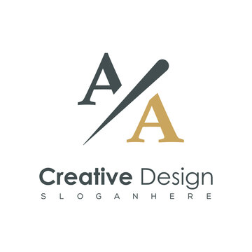 initial monogram logo with creative design.
