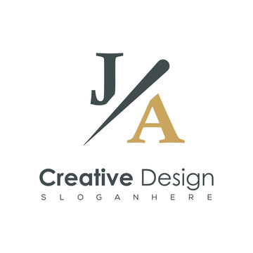 initial monogram logo with creative design.