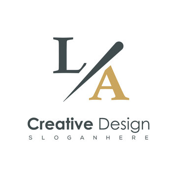 initial monogram logo with creative design.