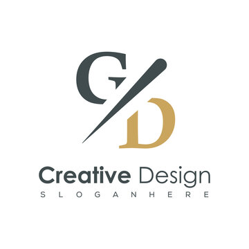 initial monogram logo with creative design.